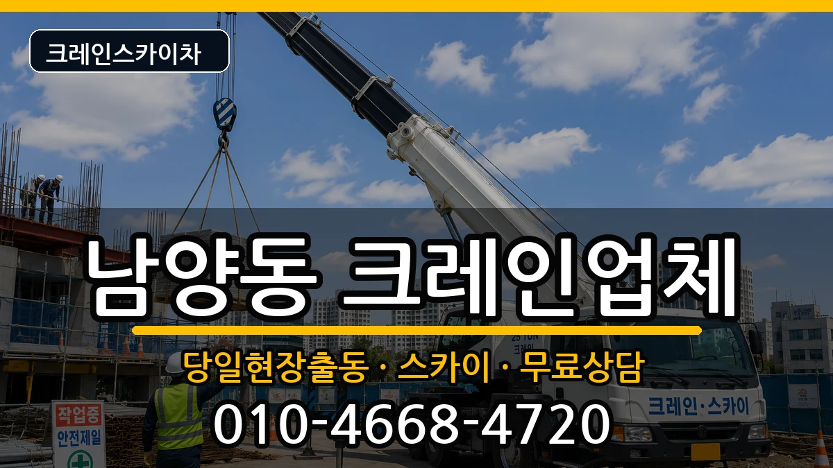 강원특별자치도삼척시남양동 크레인 장비 처리 안내 이미지 2