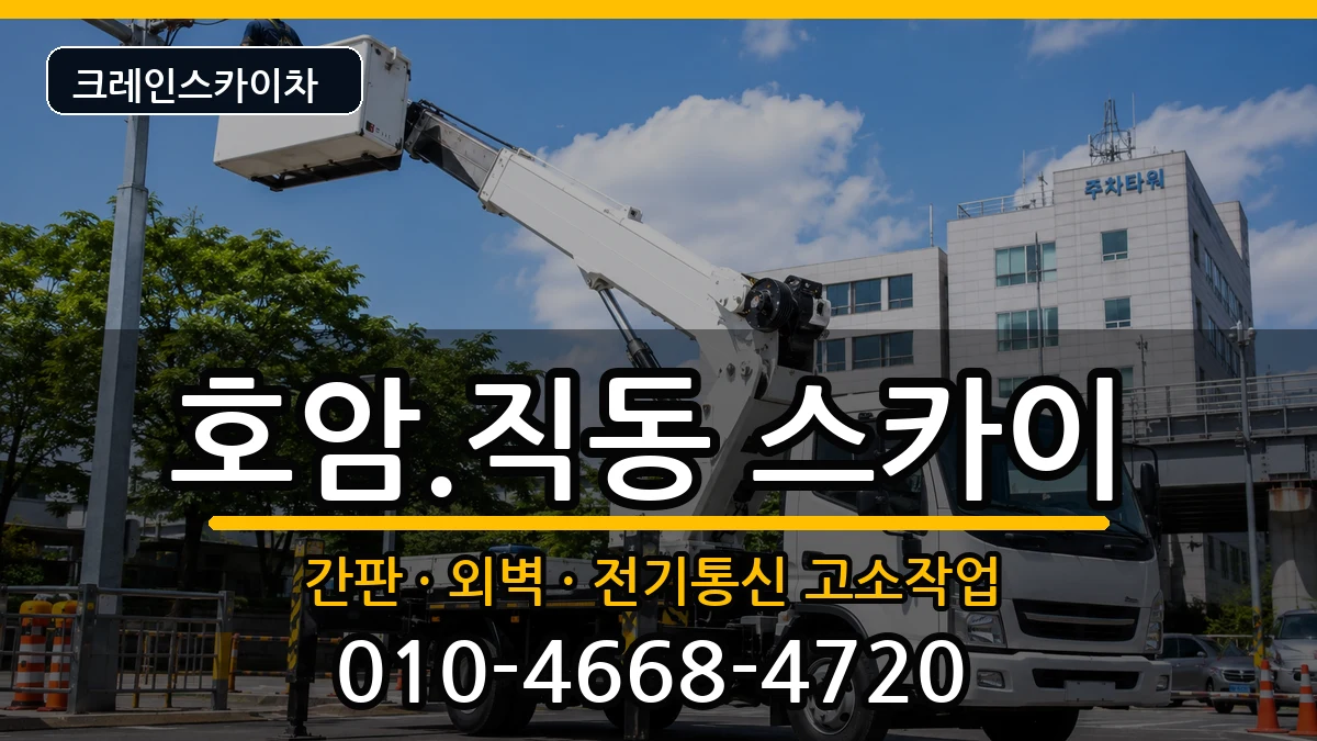 충청북도충주시호암.직동 스카이 충청북도충주시호암.직동 스카이 장비 처리 안내 이미지 2
