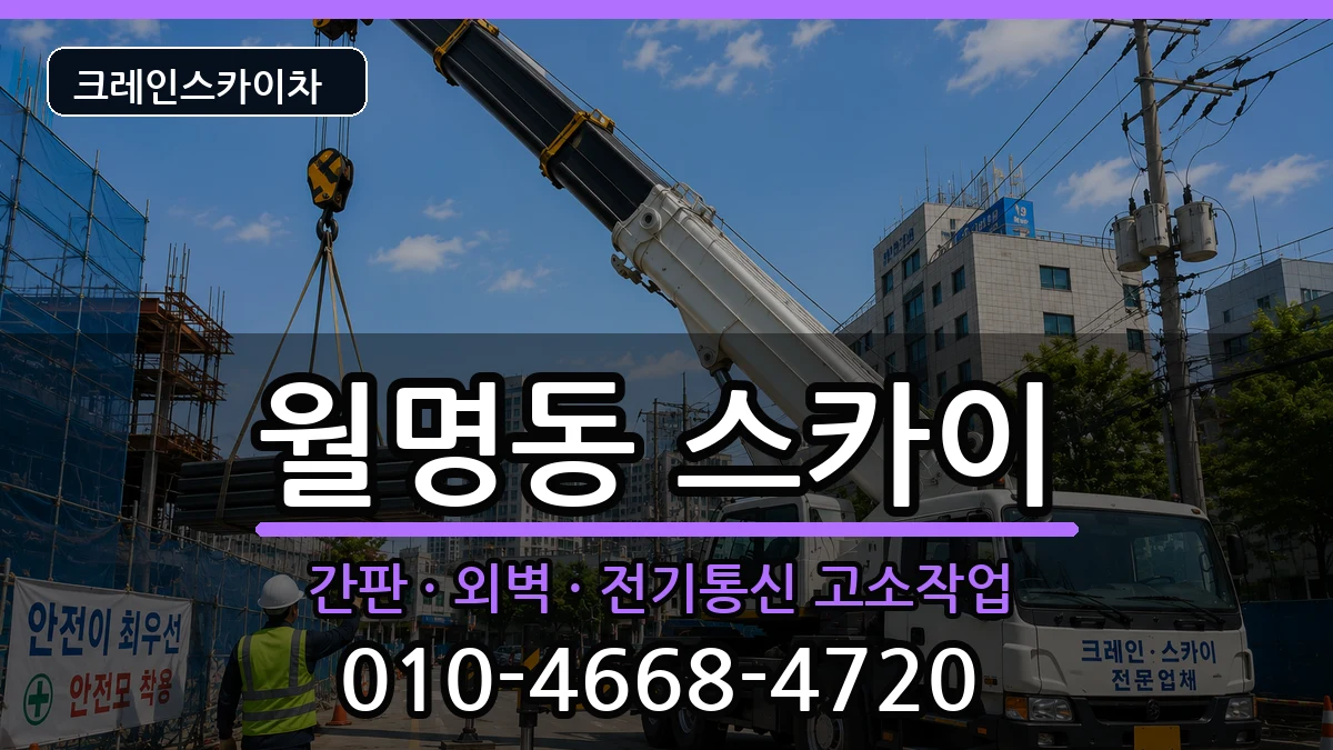 전북특별자치도군산시월명동 스카이 장비 처리 안내 이미지 3