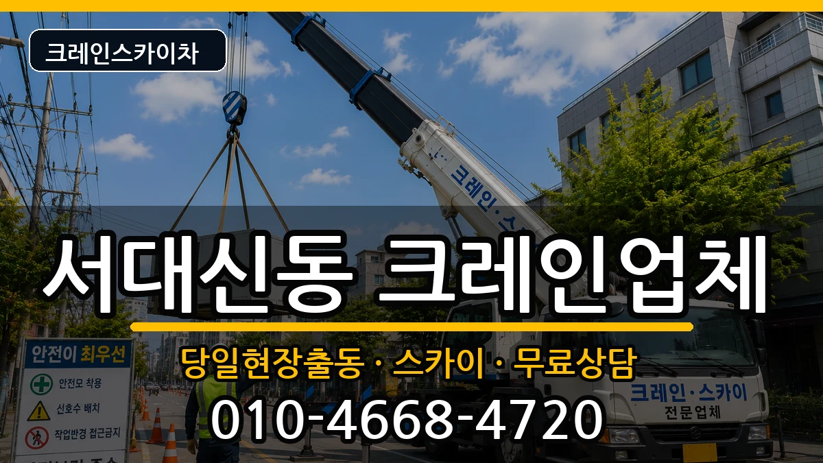 부산광역시 서구 서대신동  크레인 질문형