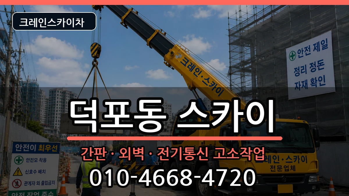 부산광역시사상구덕포동 스카이 부산광역시사상구덕포동 스카이 장비 처리 안내 이미지 3